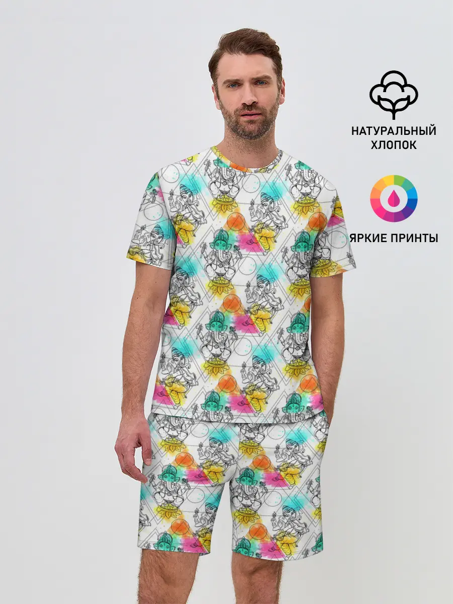 Мужской костюм с шортами / Йога