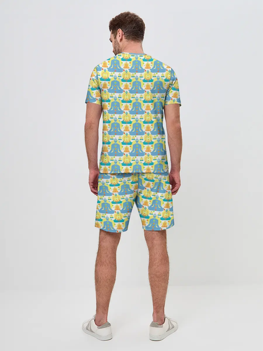 Мужской костюм с шортами / Медитация