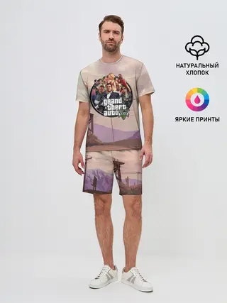 Мужской костюм с шортами / Grand Theft Auto 5 персонажи