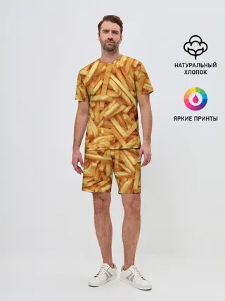Мужской костюм с шортами / Картошечка ФРИ