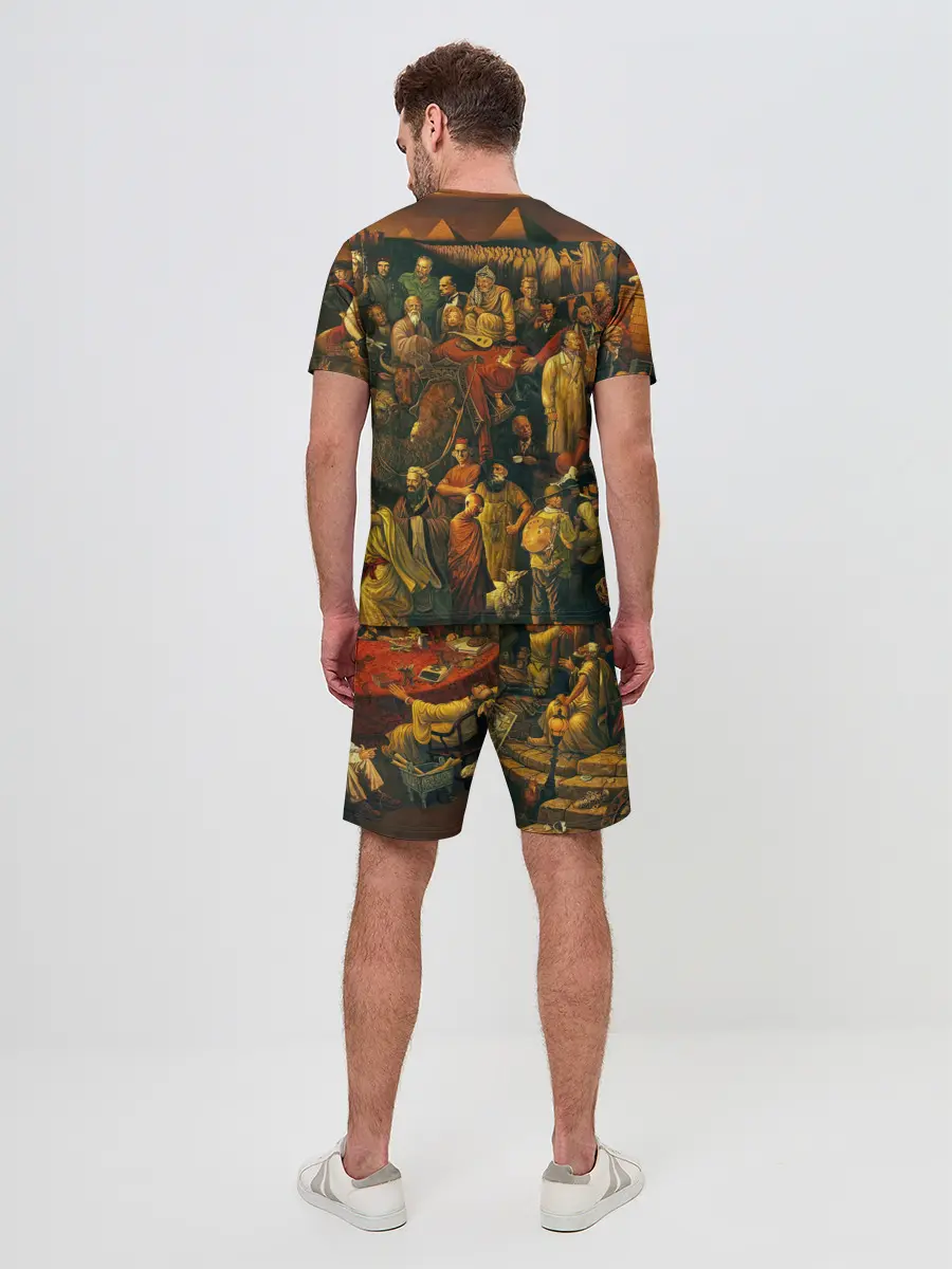 Мужской костюм с шортами / 100 ЗНАМЕНИТЫХ ЛЮДЕЙ КАРТИНА