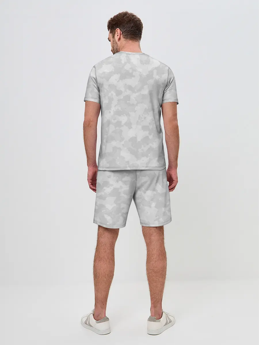 Мужской костюм с шортами / СНЕЖНЫЙ КАМУФЛЯЖ
