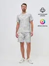 Мужской костюм с шортами / СНЕЖНЫЙ КАМУФЛЯЖ