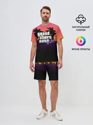Мужской костюм с шортами / Grand Theft Auto vice