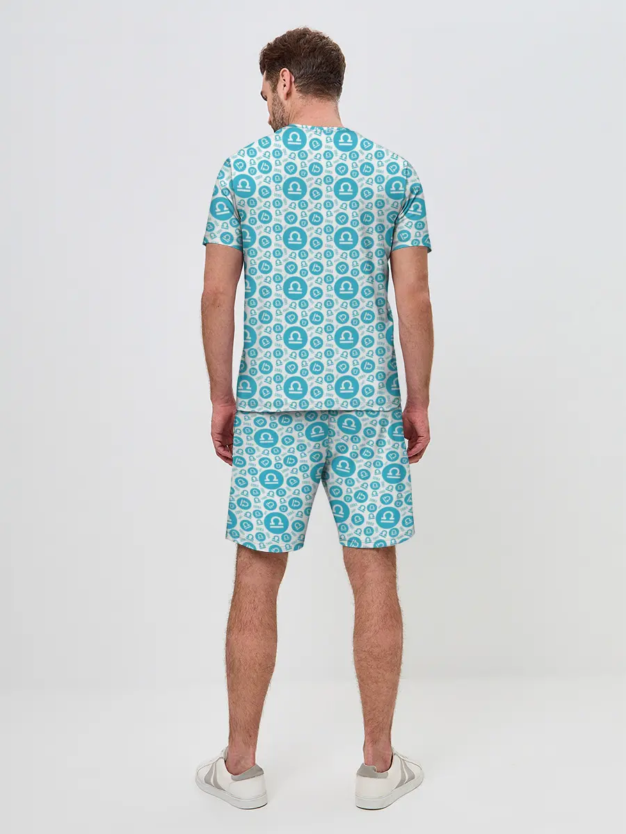 Мужской костюм с шортами / Весы