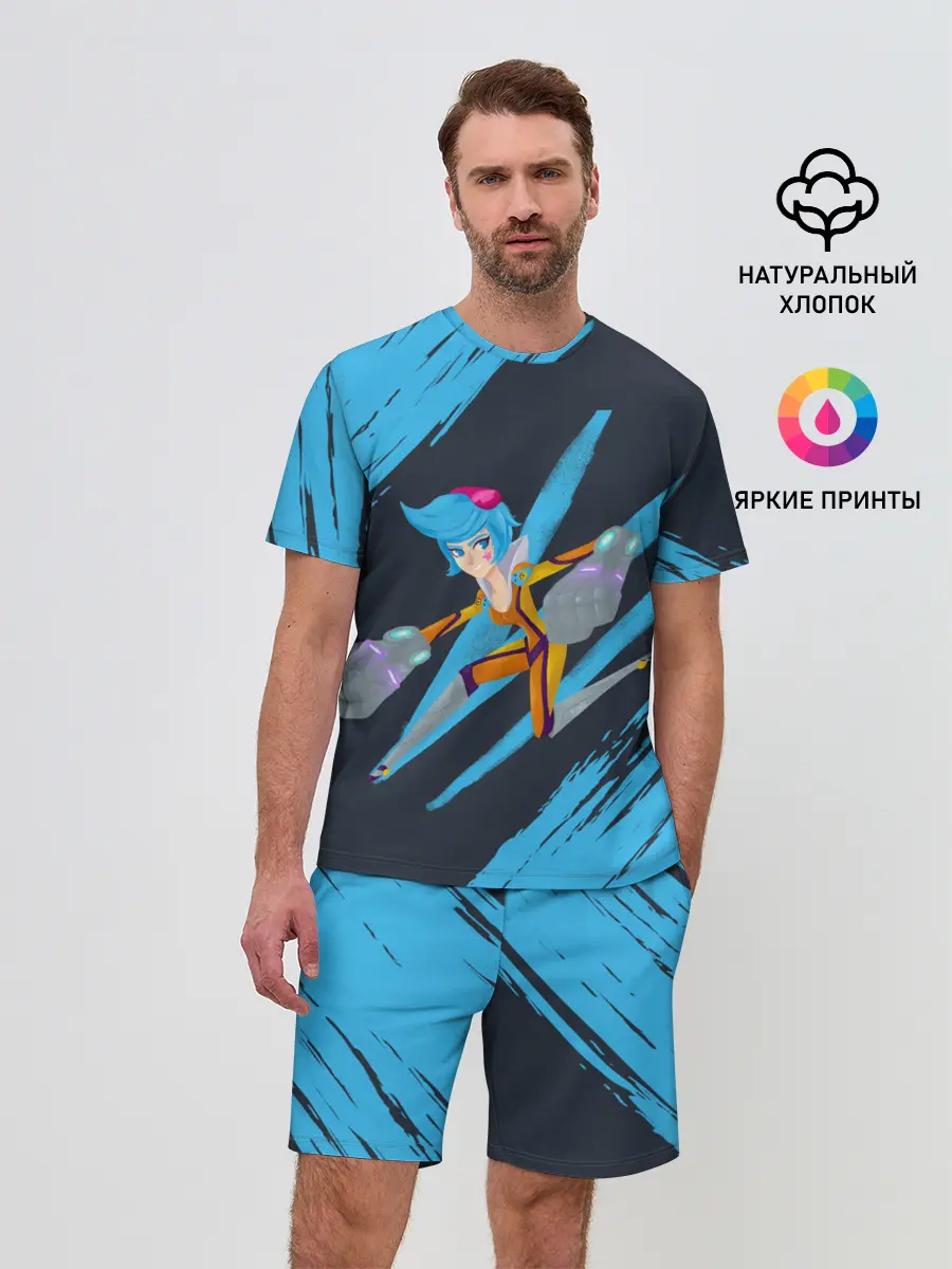 Мужской костюм с шортами / Art | LOL