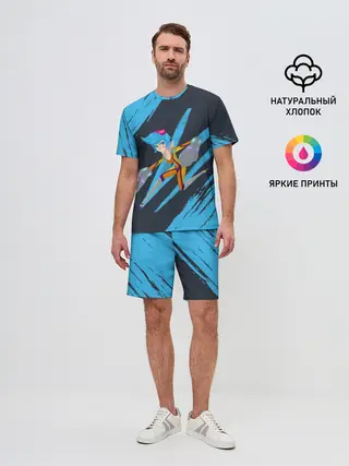 Мужской костюм с шортами / Art | LOL