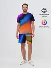 Мужской костюм с шортами / Цветной шум