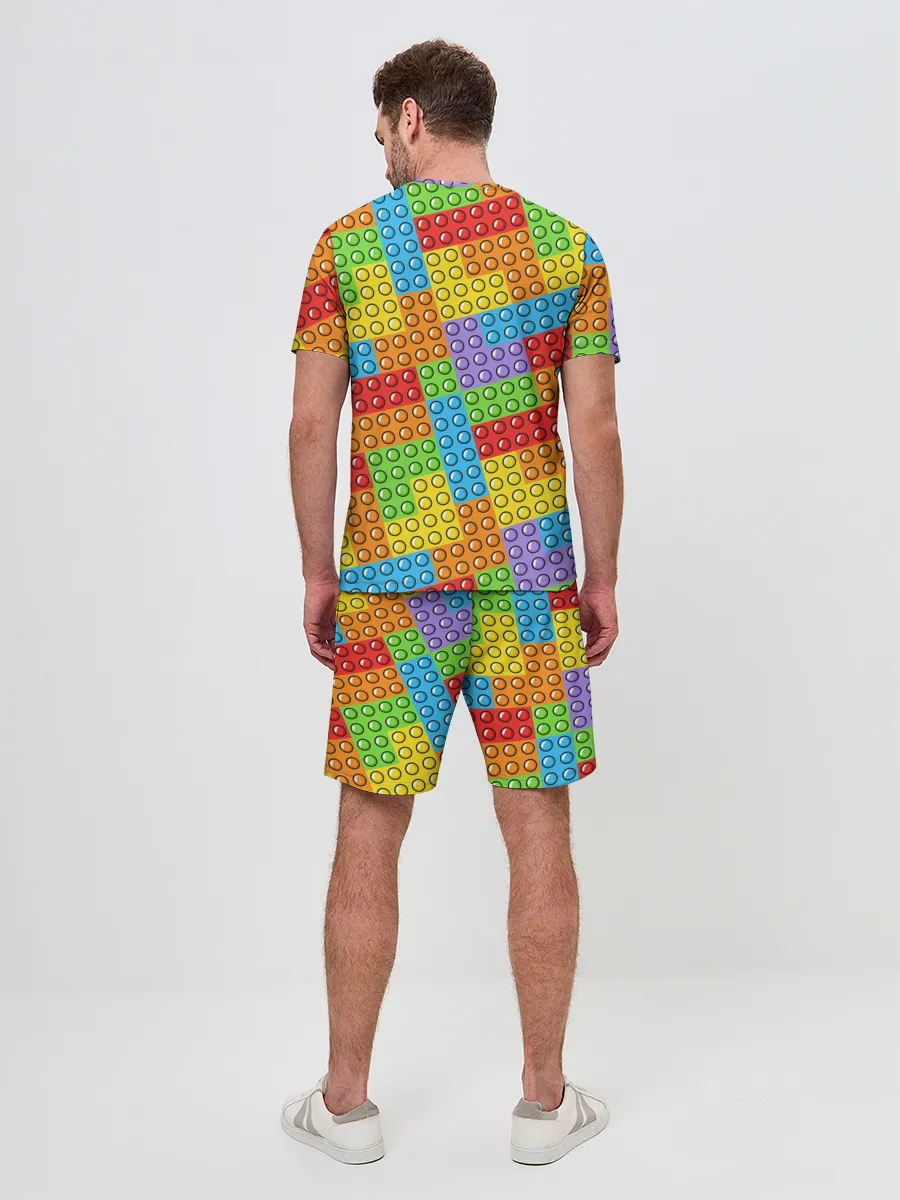 Мужской костюм с шортами / POP IT / SIMPLE DIMPLE