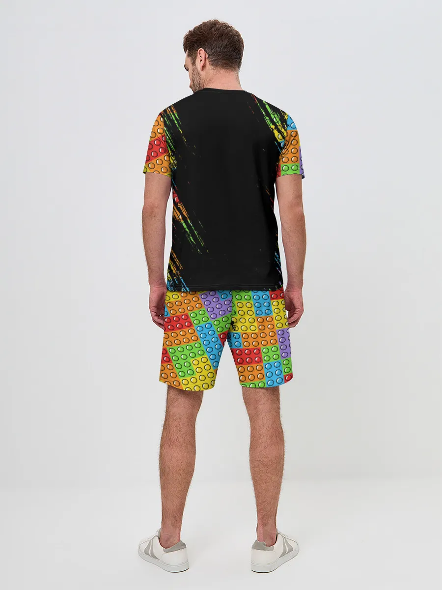 Мужской костюм с шортами / POP IT / SIMPLE DIMPLE