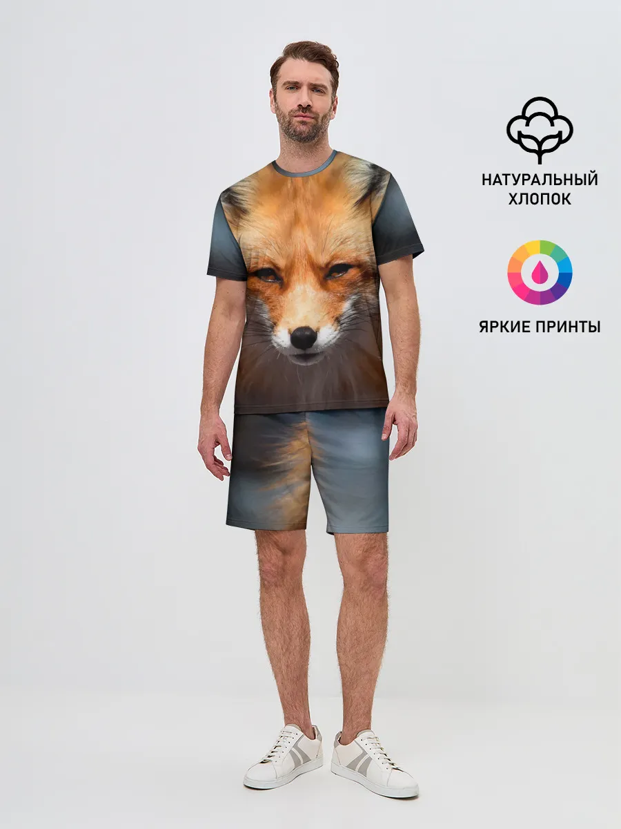 Мужской костюм с шортами / Хитрая лисица
