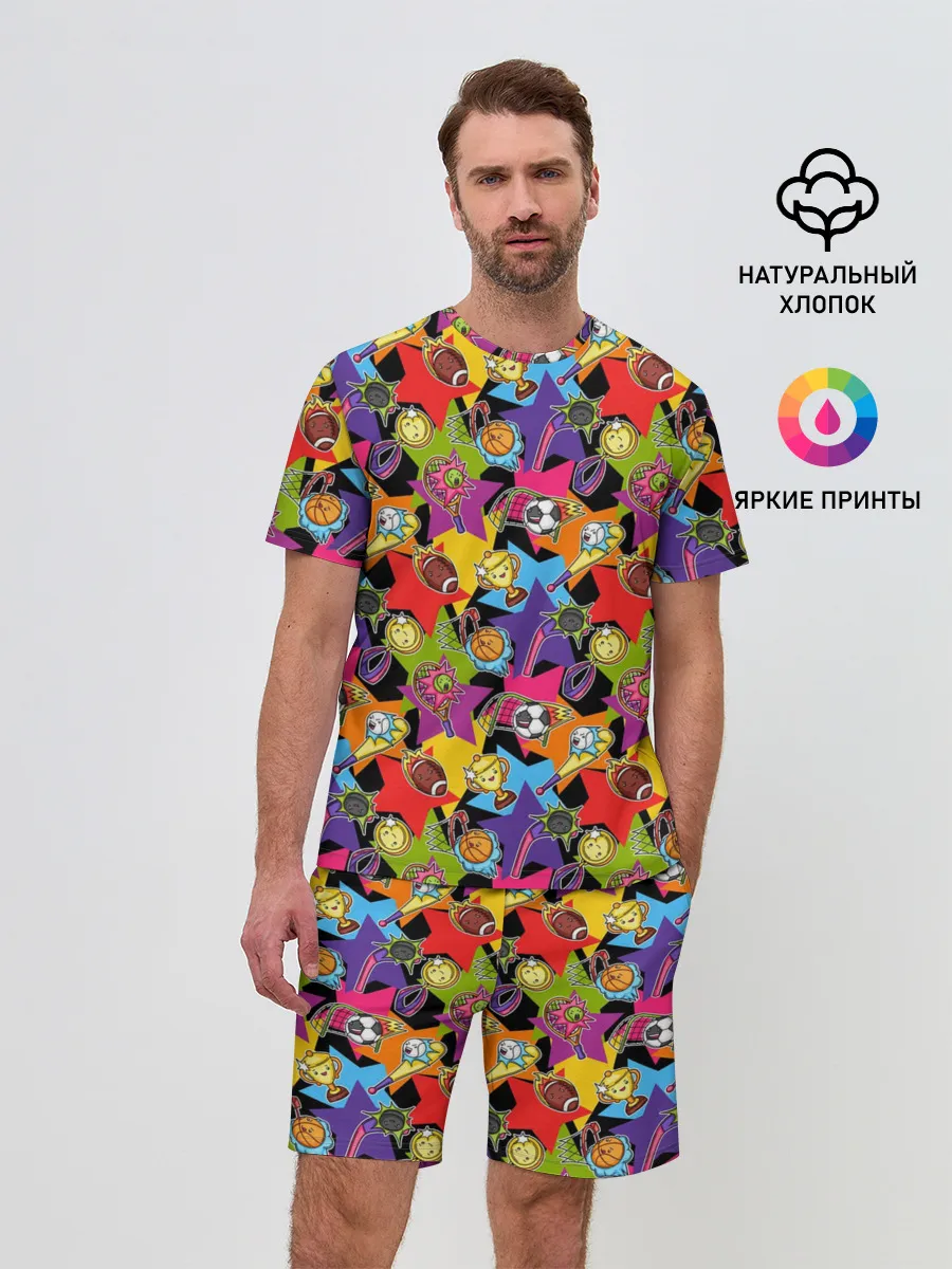 Мужской костюм с шортами / Звезда Спорта