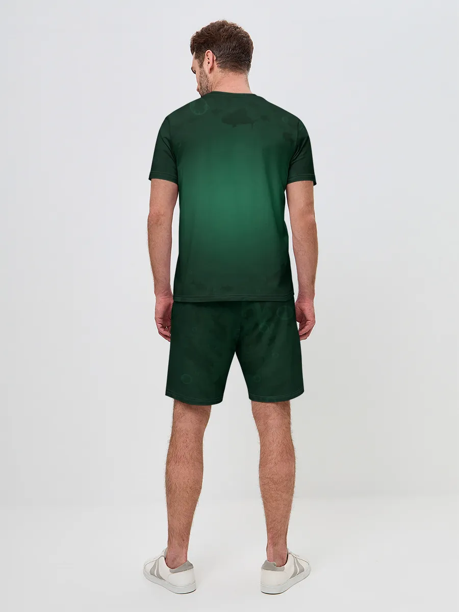 Мужской костюм с шортами / Русалка силуэт