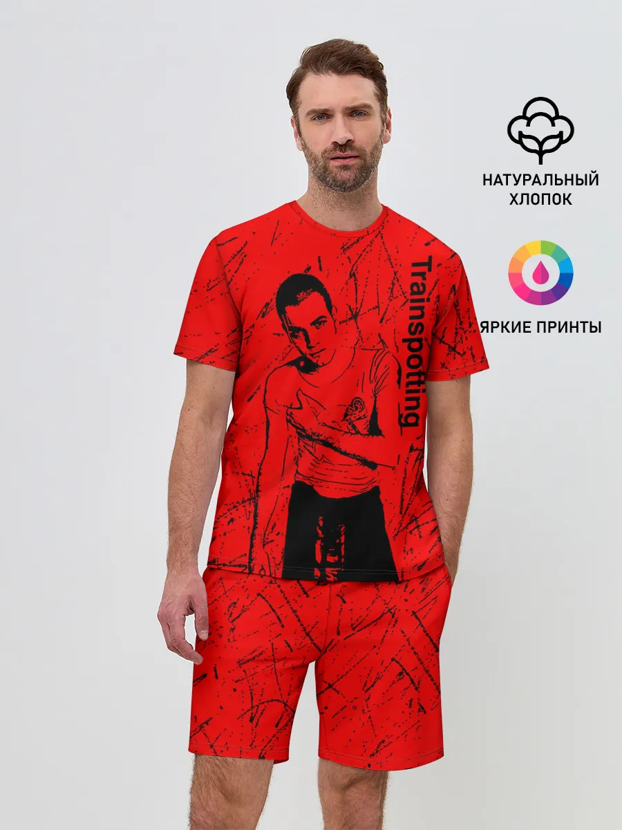 Мужской костюм с шортами / На игле