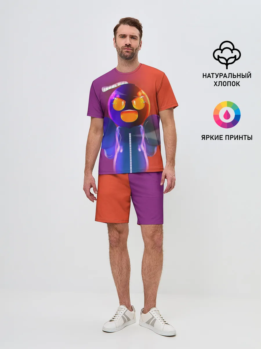 Мужской костюм с шортами / whitty игра Friday Night Funki