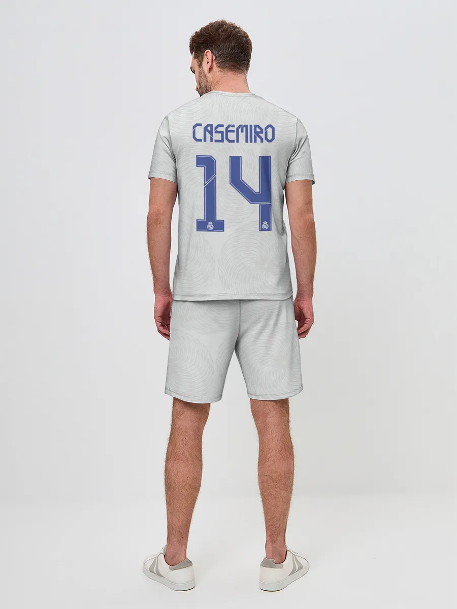 Мужской костюм с шортами / Каземиро Реал форма 2021/2022