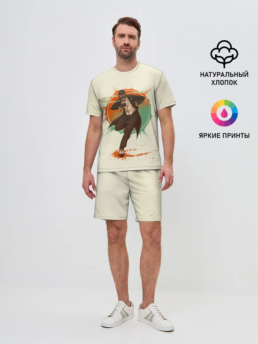 Мужской костюм с шортами / Spy