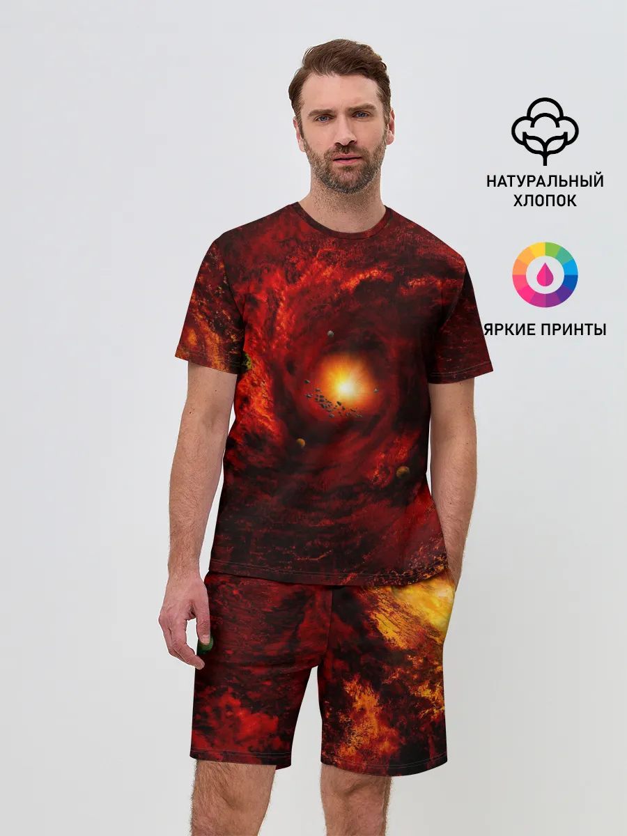 Мужской костюм с шортами / КОСМИЧЕСКИЙ ВИХРЬ