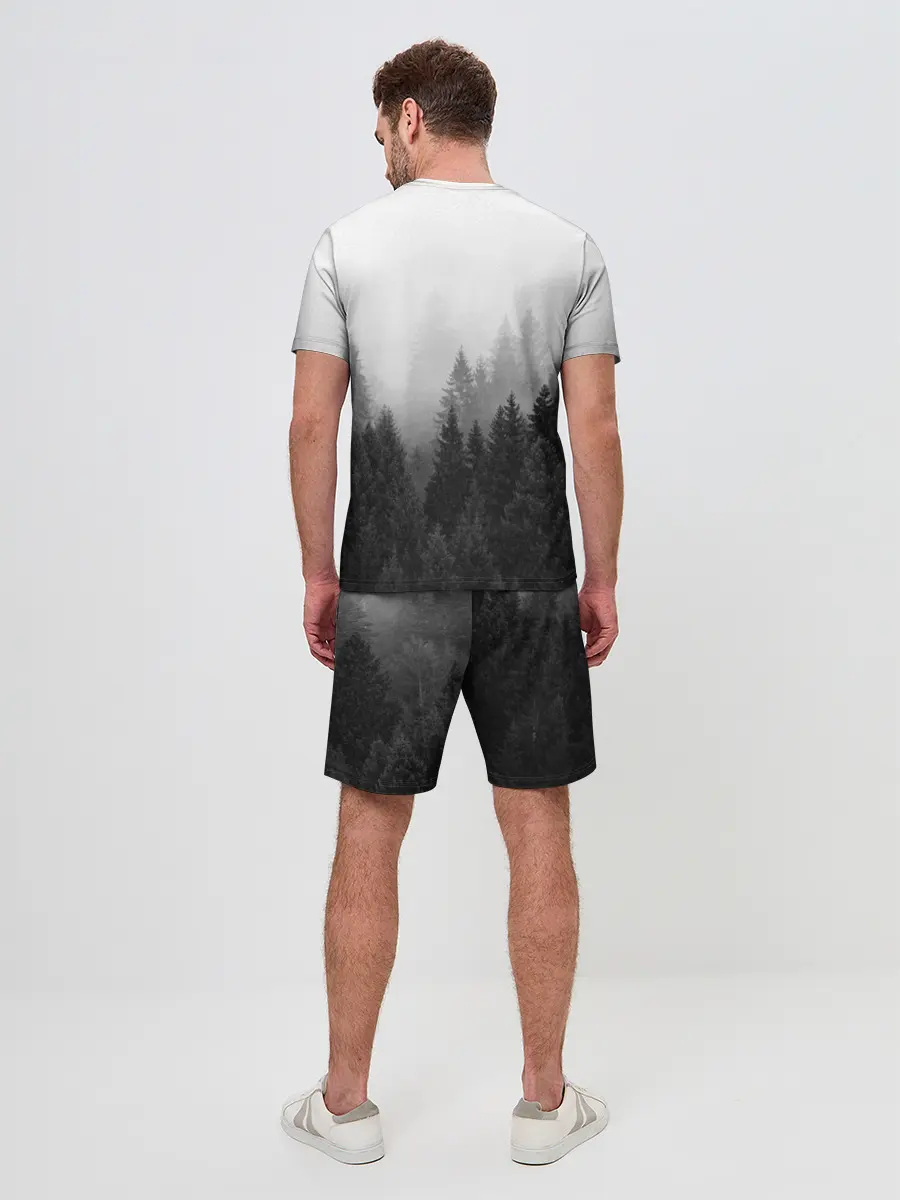 Мужской костюм с шортами / Волк