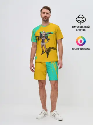 Мужской костюм с шортами / Ривен | LOL