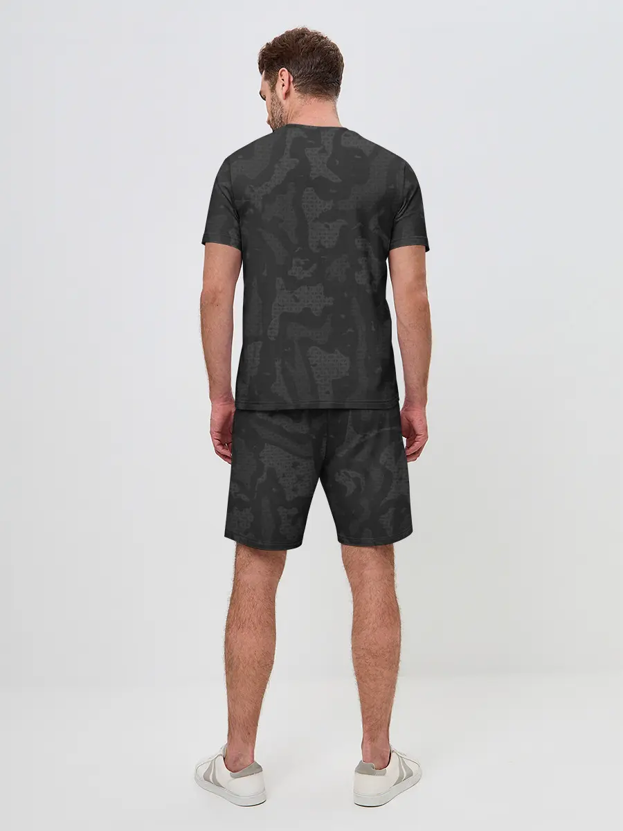 Мужской костюм с шортами / Камуфляж для рыбака