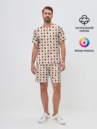 Мужской костюм с шортами / Масти