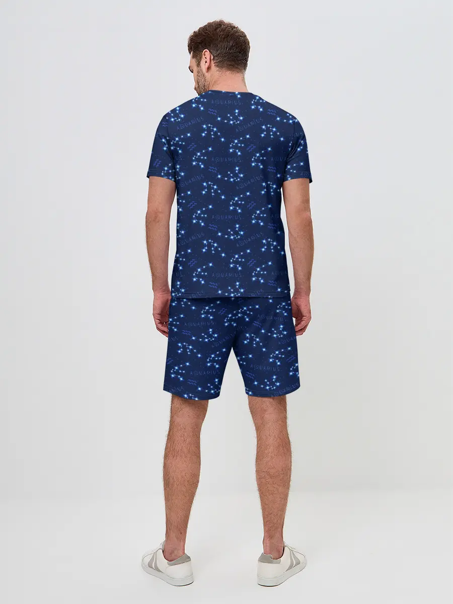 Мужской костюм с шортами / Водолей