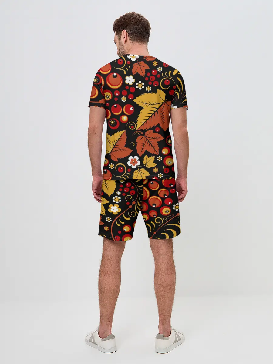 Мужской костюм с шортами / ХОХЛОМА