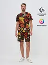 Мужской костюм с шортами / ХОХЛОМА