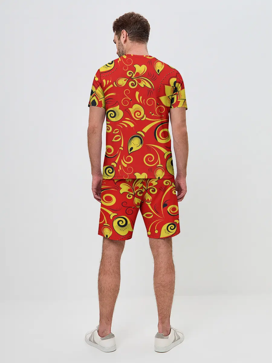 Мужской костюм с шортами / ХОХЛОМА