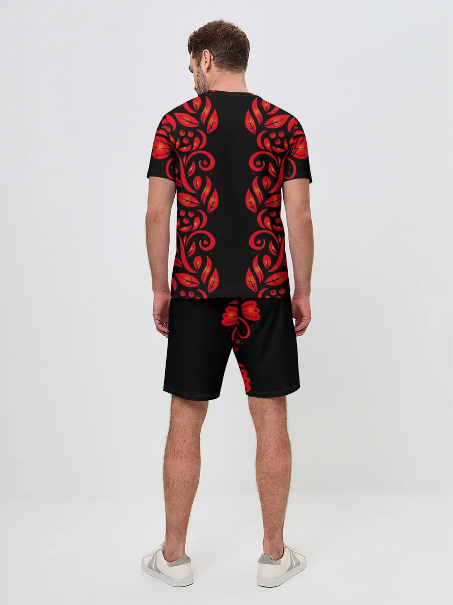 Мужской костюм с шортами / ХОХЛОМА