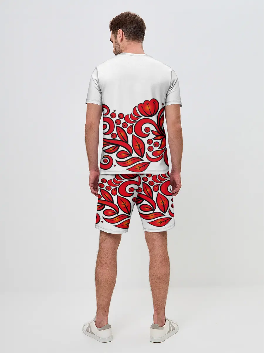 Мужской костюм с шортами / ХОХЛОМА