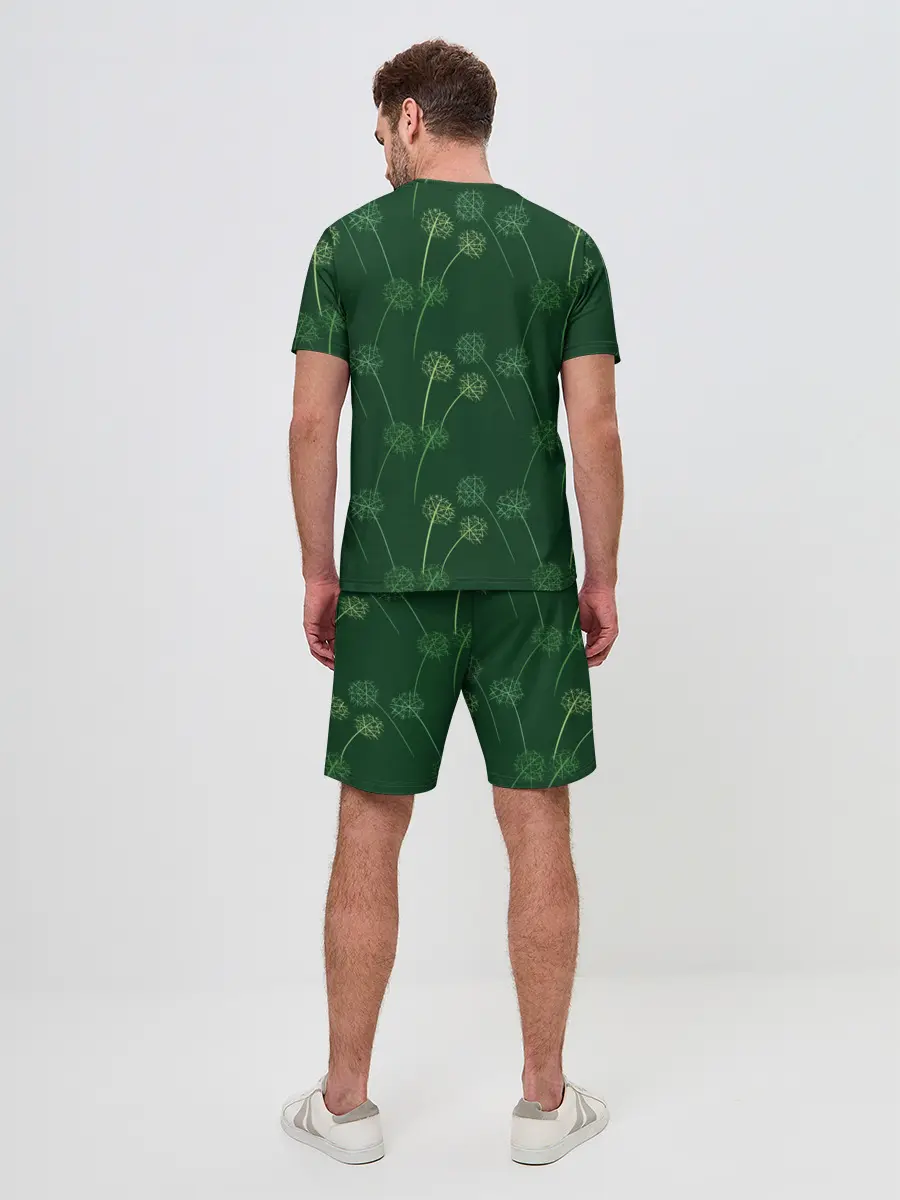 Мужской костюм с шортами / Одуванчики