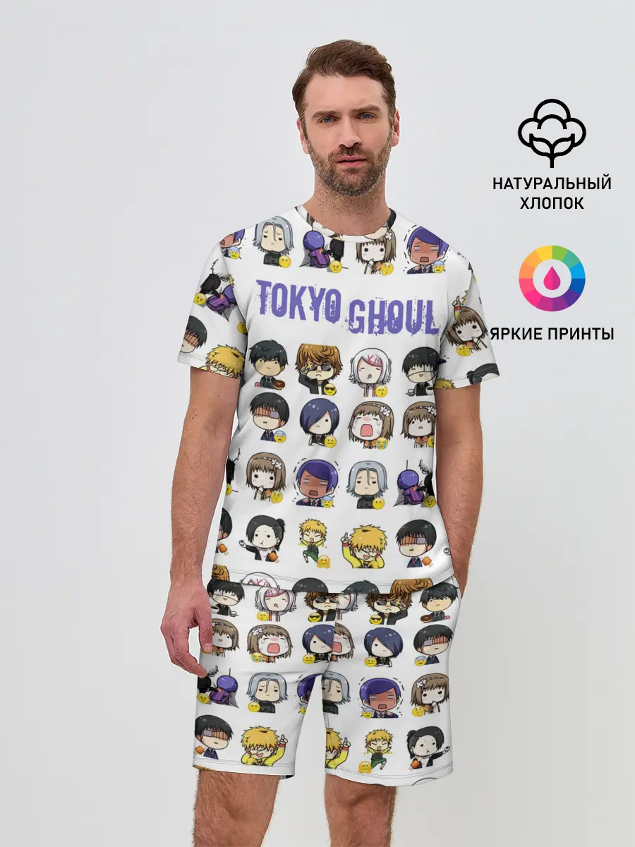 Мужской костюм с шортами / Токийский гуль пресонажи