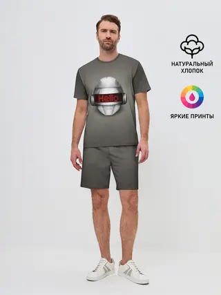 Мужской костюм с шортами / Daft Punk | Hello