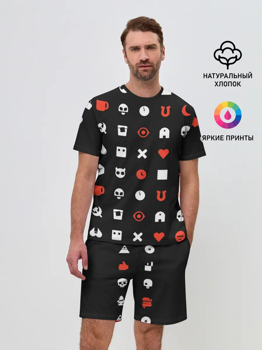 Мужской костюм с шортами / Любовь смерть и роботы