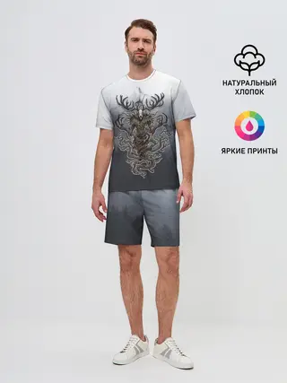 Мужской костюм с шортами / Леший