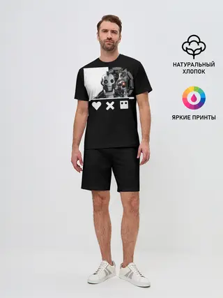 Мужской костюм с шортами / Андроид XBOT 4000