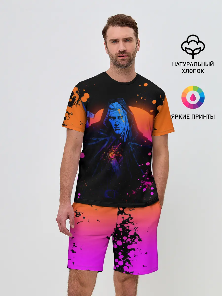 Мужской костюм с шортами / Ведьмак в таверне