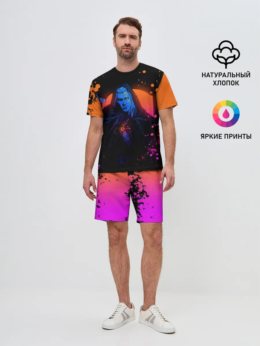 Мужской костюм с шортами / Ведьмак в таверне