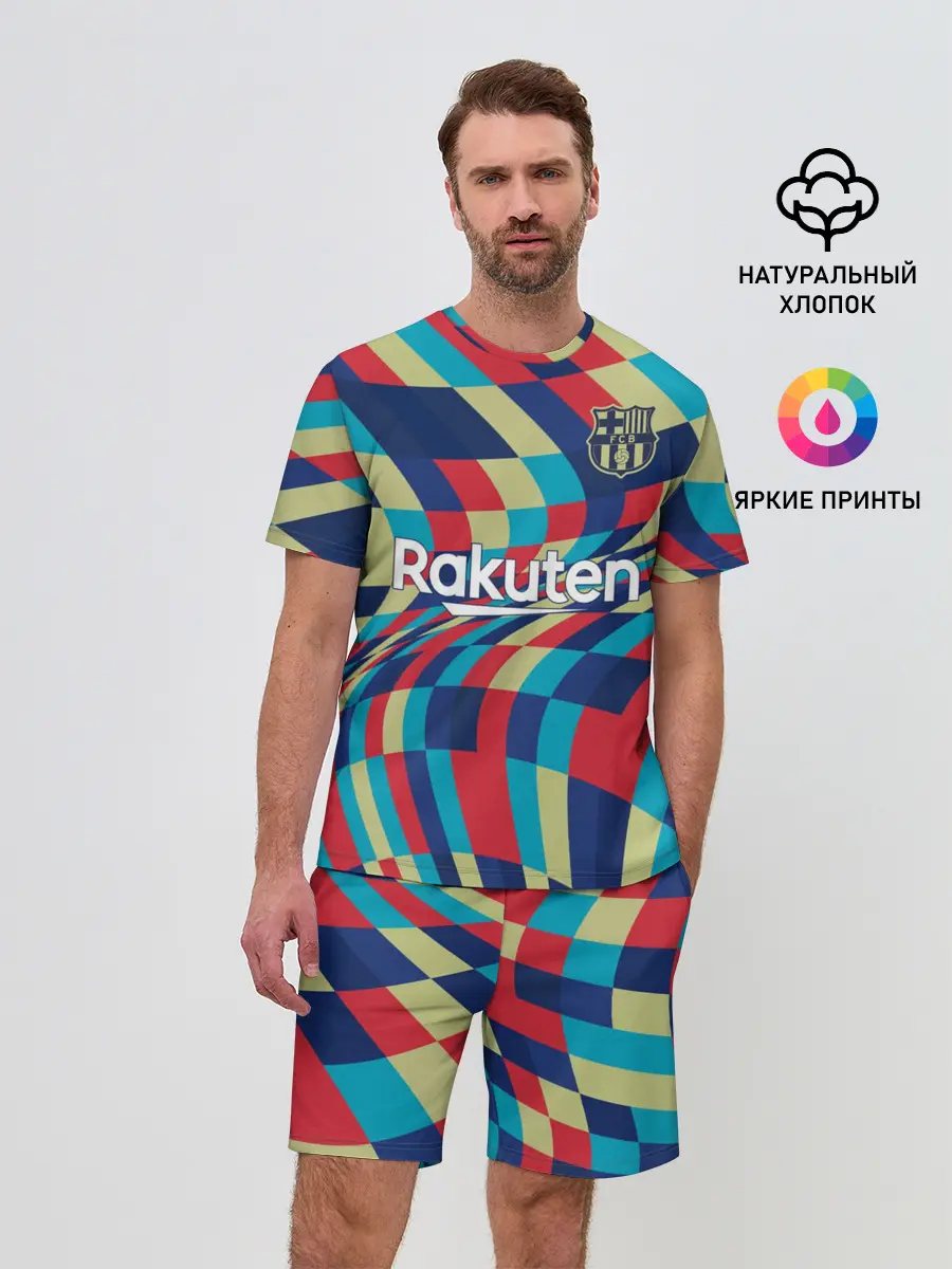 Мужской костюм с шортами / FC Barcelona | La Liga Pre-Match