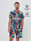 Мужской костюм с шортами / FC Barcelona | La Liga Pre-Match