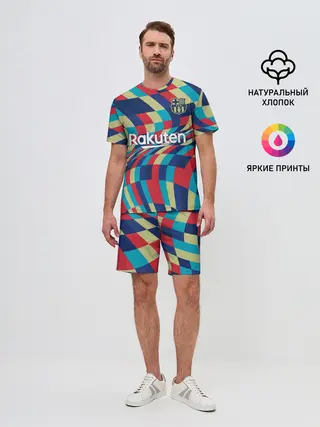 Мужской костюм с шортами / FC Barcelona | La Liga Pre-Match