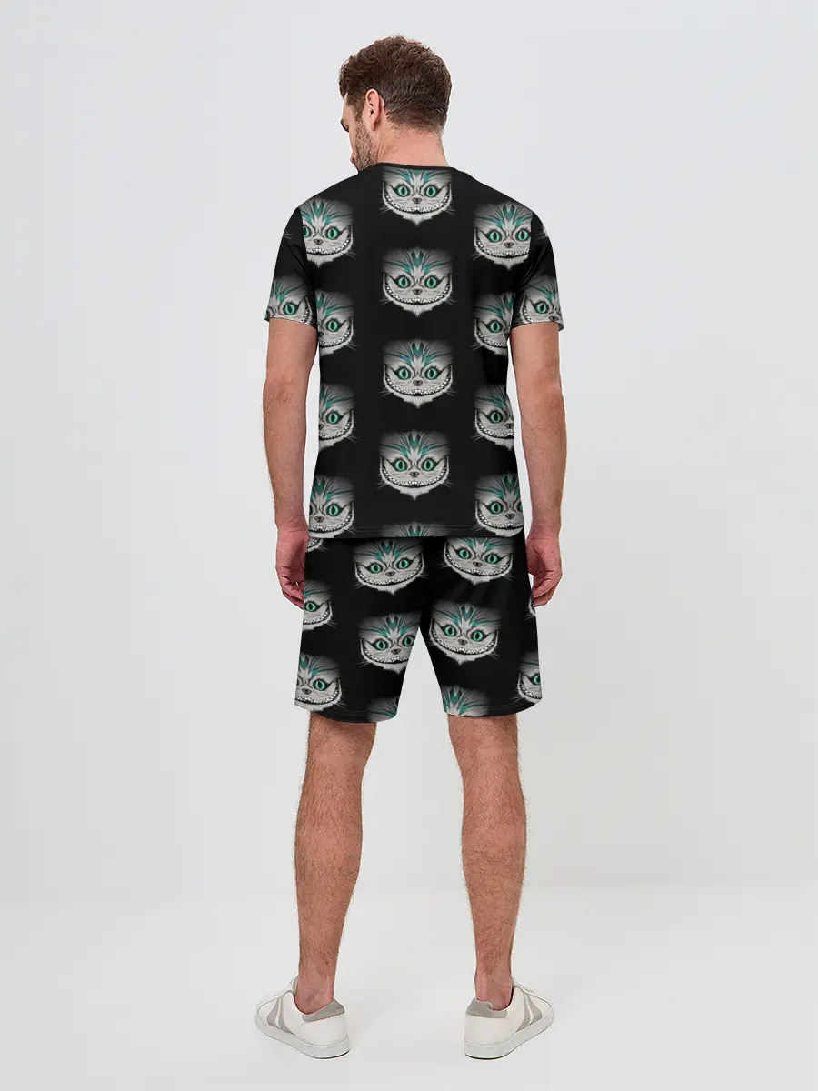 Мужской костюм с шортами / Чеширские котики