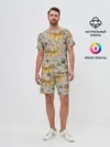 Мужской костюм с шортами / Котики и колбы