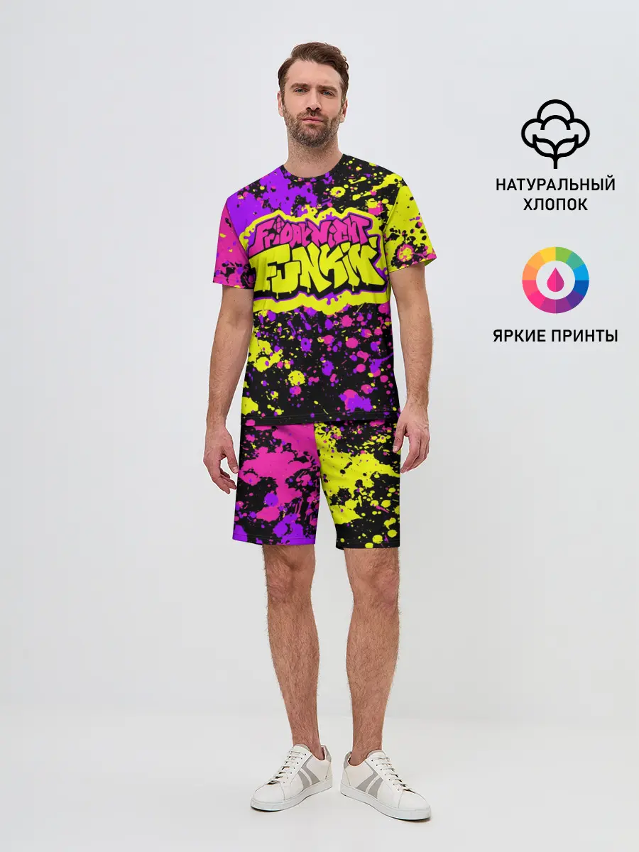 Мужской костюм с шортами / Friday Night Funkin