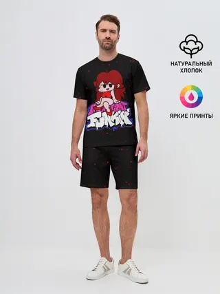 Мужской костюм с шортами / Friday Night Funkin