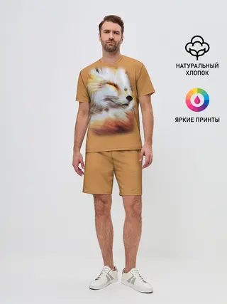 Мужской костюм с шортами / Лисичка