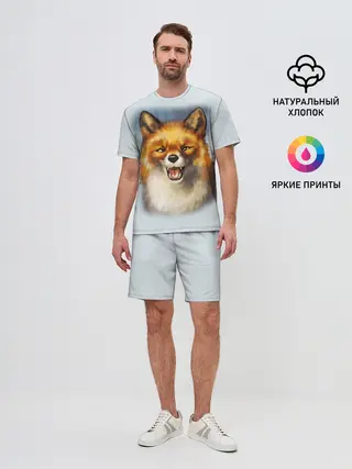 Мужской костюм с шортами / Рыжая лиса