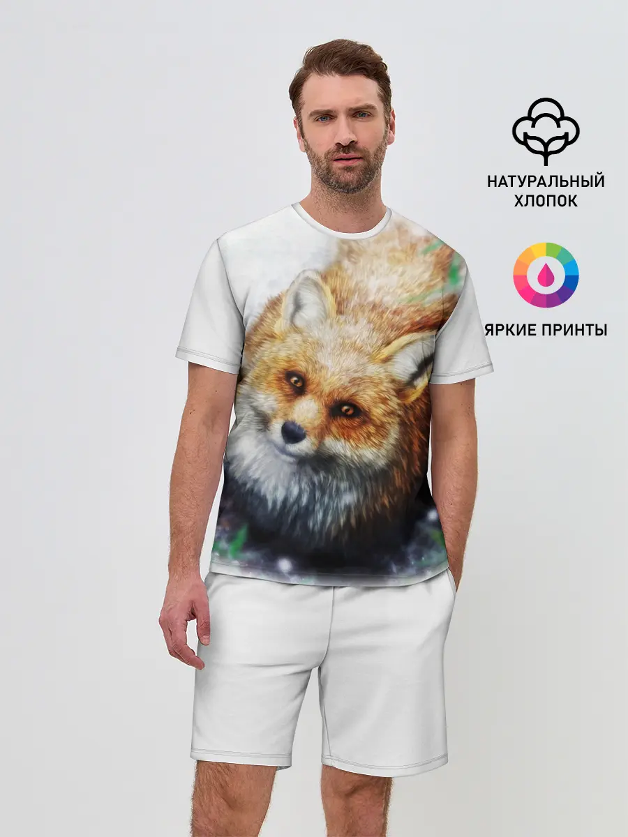 Мужской костюм с шортами / Лиса